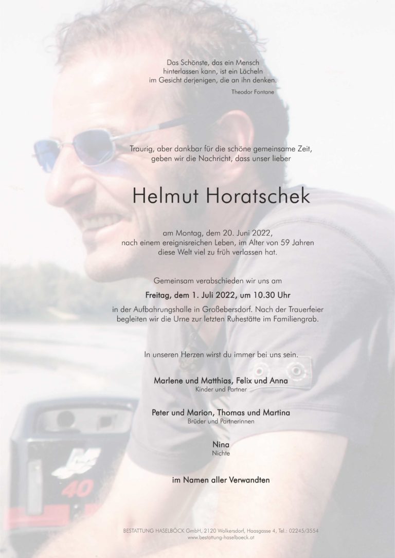 Horatschek_Helmut_Großebersdorf_Parte_Bestattung_Haselböck