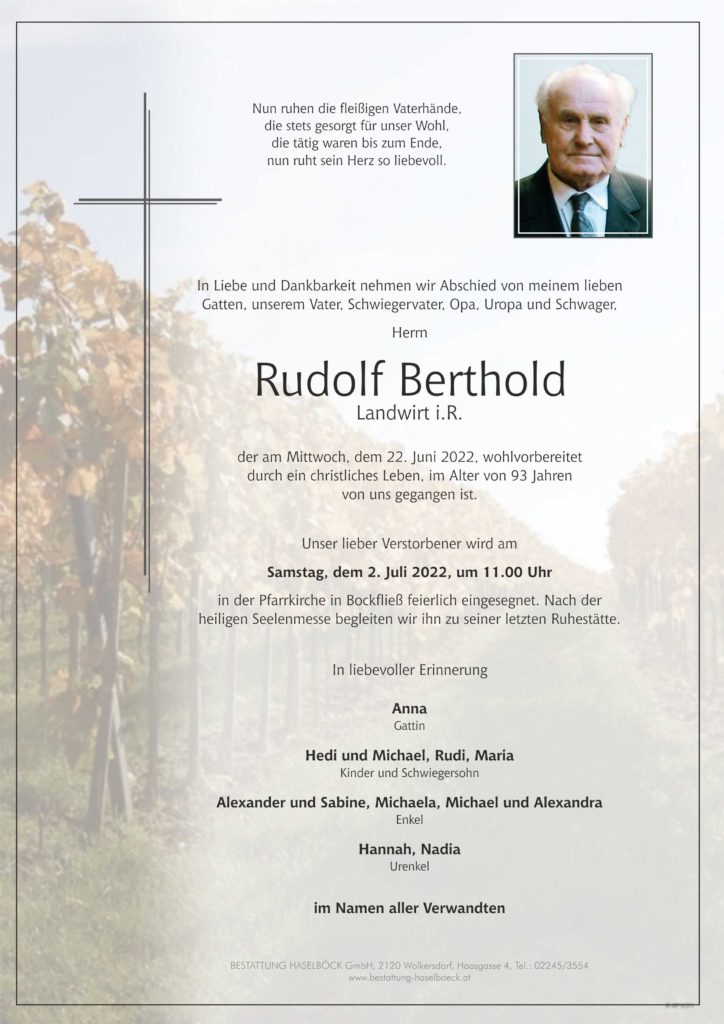 Berthold_Rudolf_Parte_Bockfließ_Bestattung_Haselböck