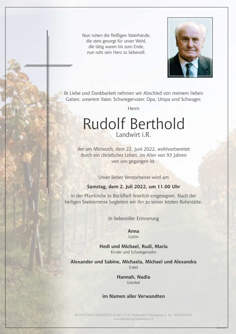 Berthold_Rudolf_Parte_Bockfließ_Bestattung_Haselböck