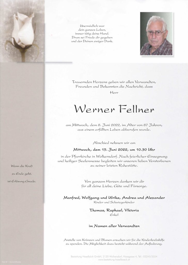 Fellner_Werner_Parte_Bestattung_Haselböck