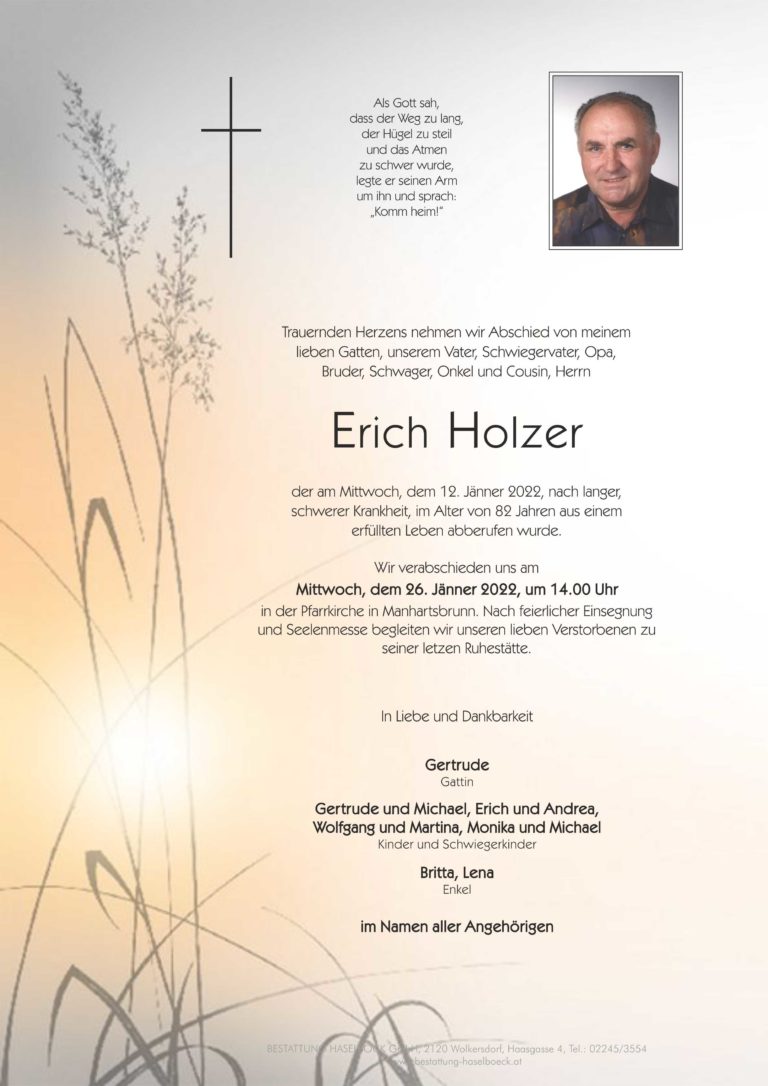 Holzer_Erich_Parte_Bestattung_Haselböck