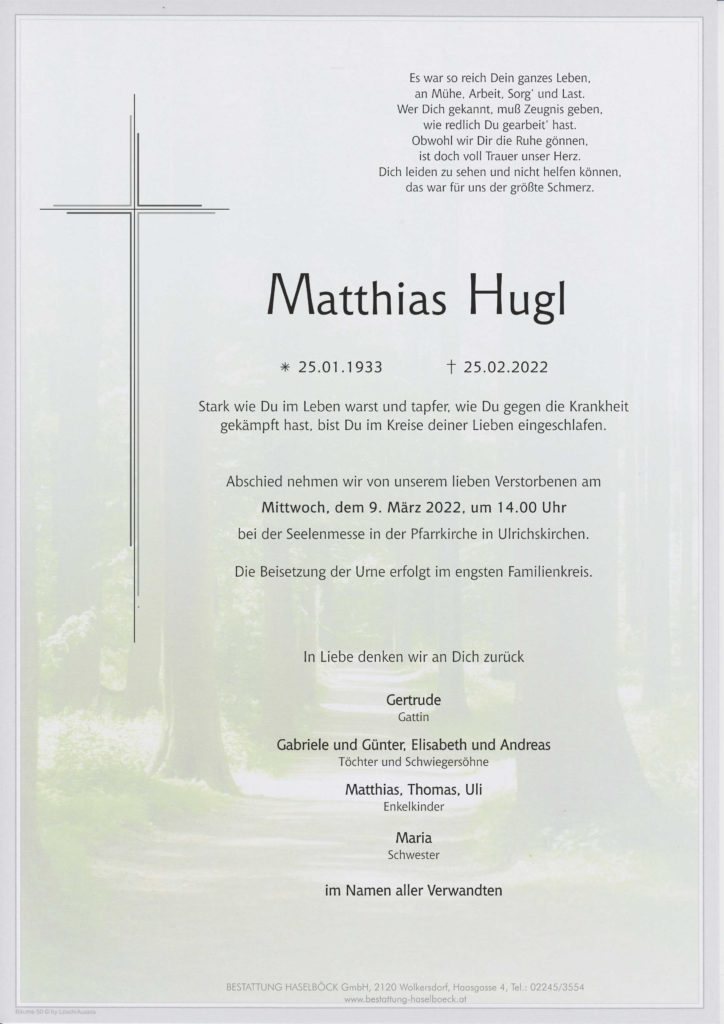 Hugl_Matthias_Parte_Bestattung_Haselböck