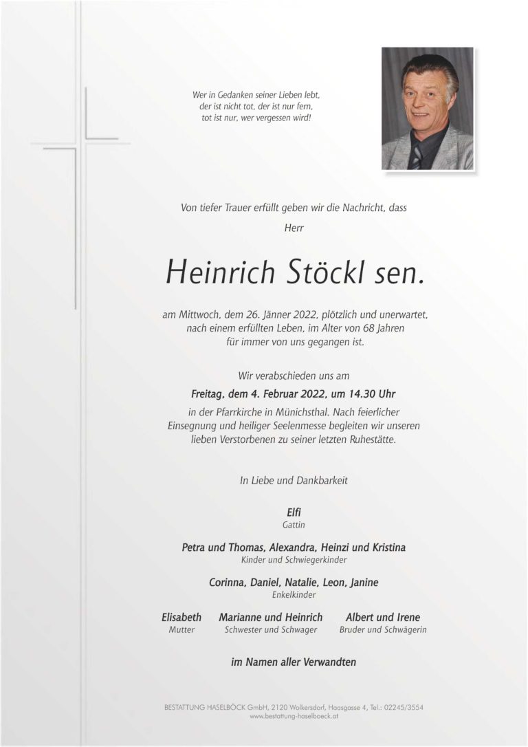 Stöckl_Heinrich_Münichsthal_Parte_Bestattung_Haselböck