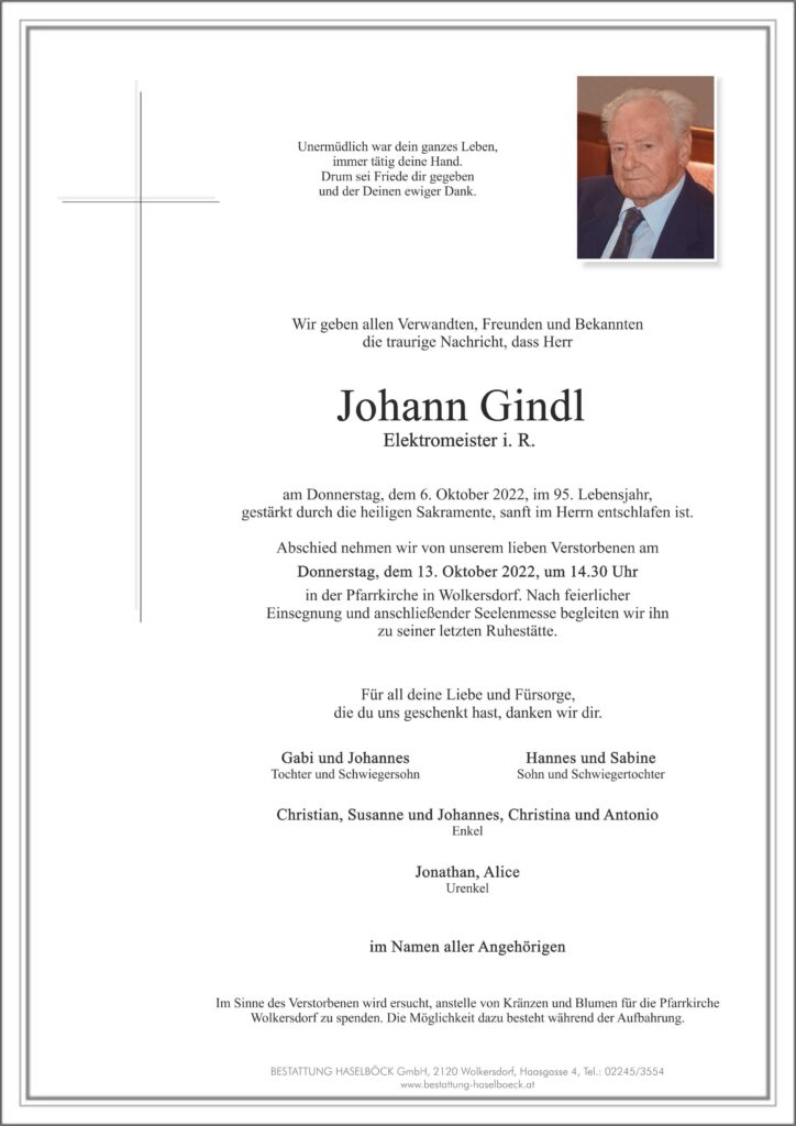 Gindl_Johann_Parte_Bestattung_Haselböck