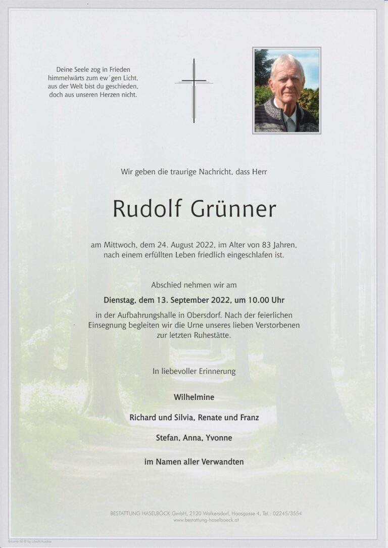 Grünner_Rudolf_Obersdorf_Parte_Bestattung_Haselböck