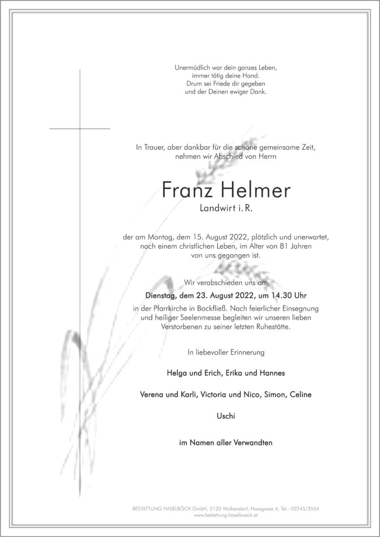 Helmer_Franz_Bockfließ_Parte_Bestattung_Haselböck