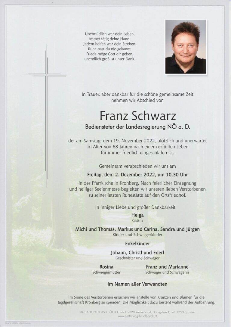 Schwarz_Franz_Kronberg_Parte_Bestattung_Haselböck