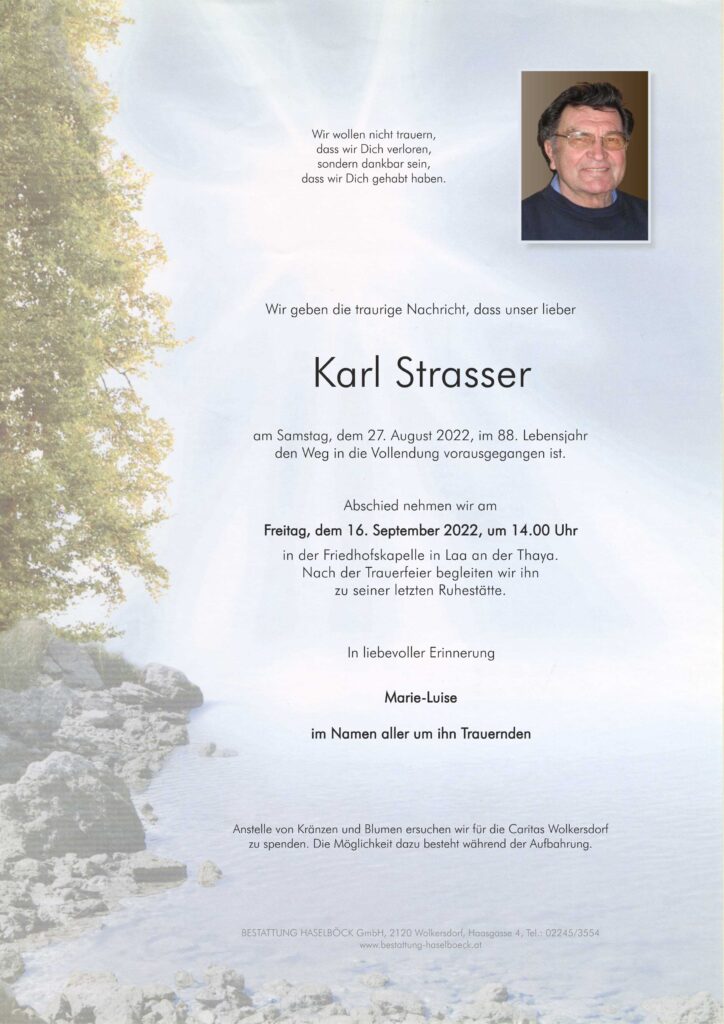Strasser_Karl_Wolkersdorf_Laa_Thaya_Parte_Bestattung_Haselböck