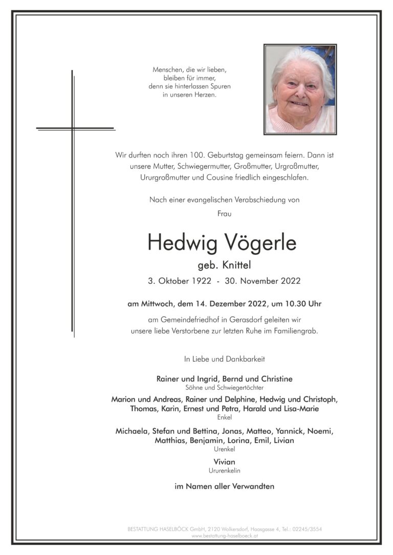 Vögerle_Hedwig_Parte_Gerasdorf_Bestattung_Haselböck