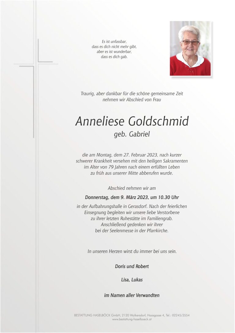 Goldschmid_Anneliese_Gerasdorf_Parte_Bestattung_Haselböck