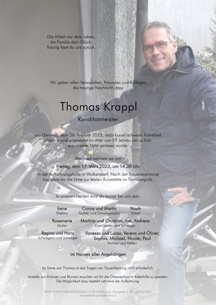 Krappl_Thomas_Wolkersdorf_Parte_Bestattung_Haselböck