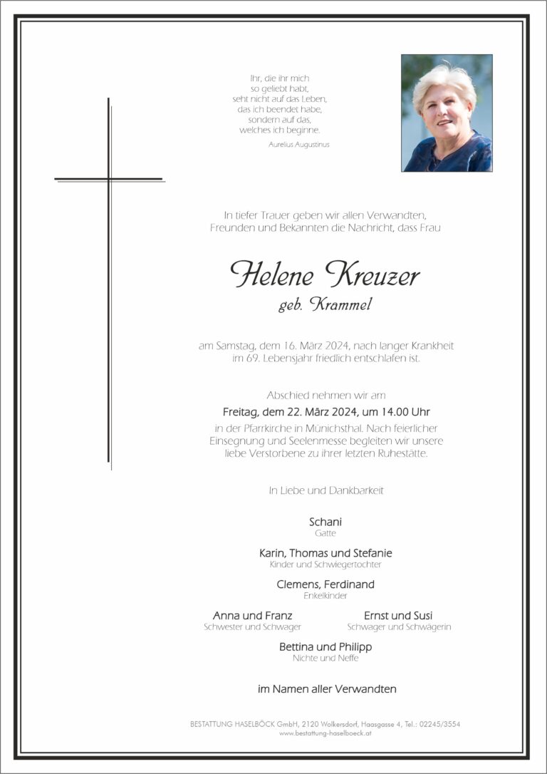 Kreuzer_Helene-Parte_Bestattung-Haselböck_Münichsthal