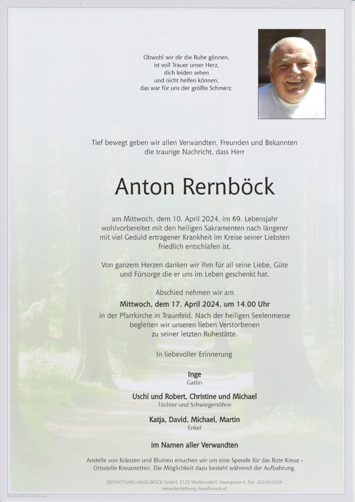 Rernböck_Anton_Parte_Bestattung_Haselböck_Traunfeld