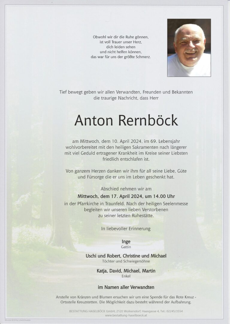 Rernböck_Anton_Parte_Bestattung_Haselböck_Traunfeld