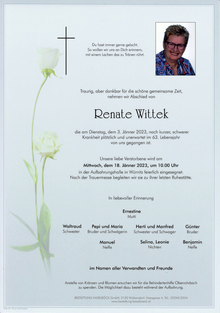 Wittek_Renate_Parte_Bestattung_Haselböck_Würnitz