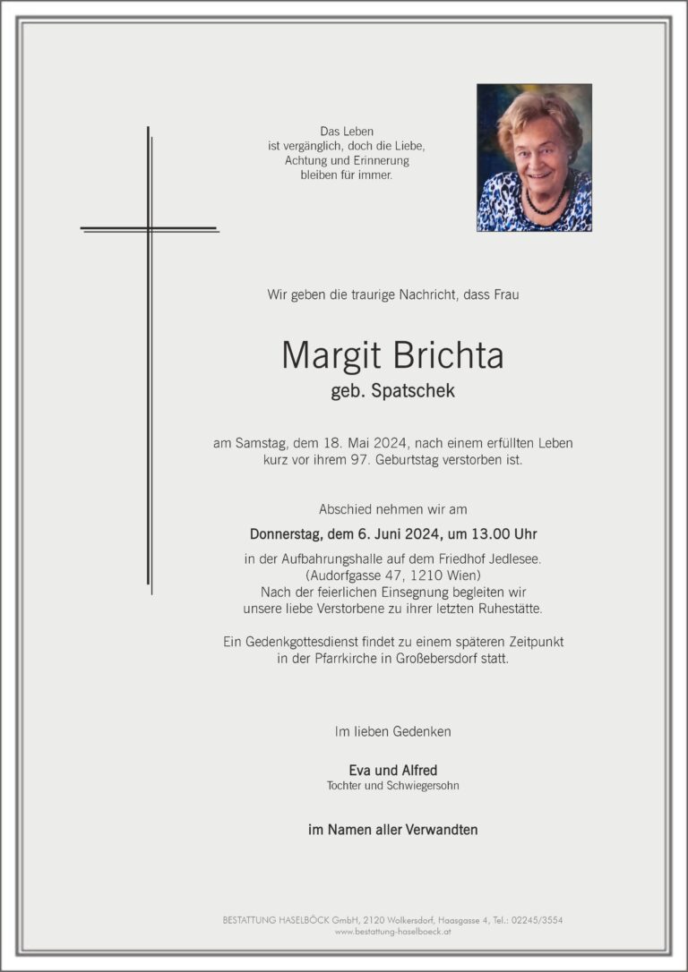 Brichta_Margarethe_Parte_Bestattung_Haselböck