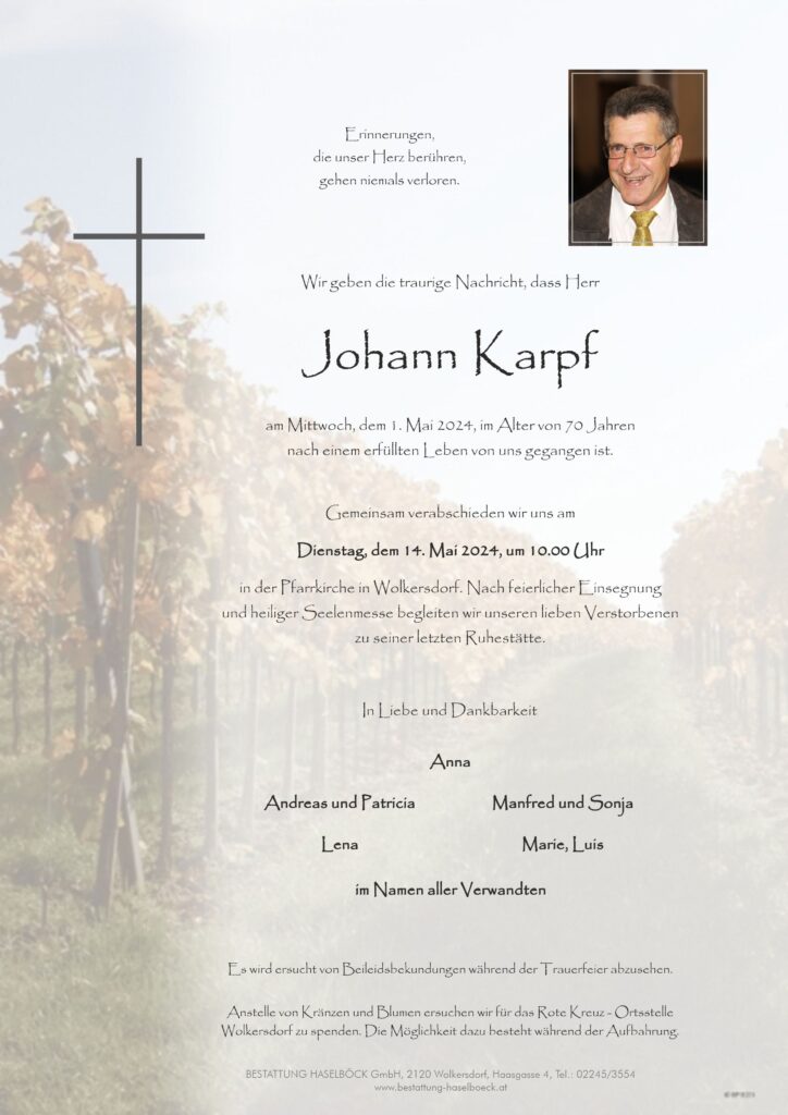 Karpf_Johann_Wolkersdorf_Parte_Bestattung_Haselböck