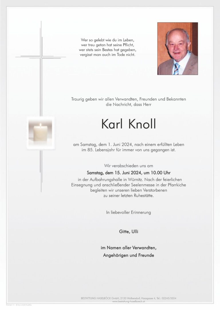 Knoll_Karl_Parte_Würnitz_Bestattung_Haselböck
