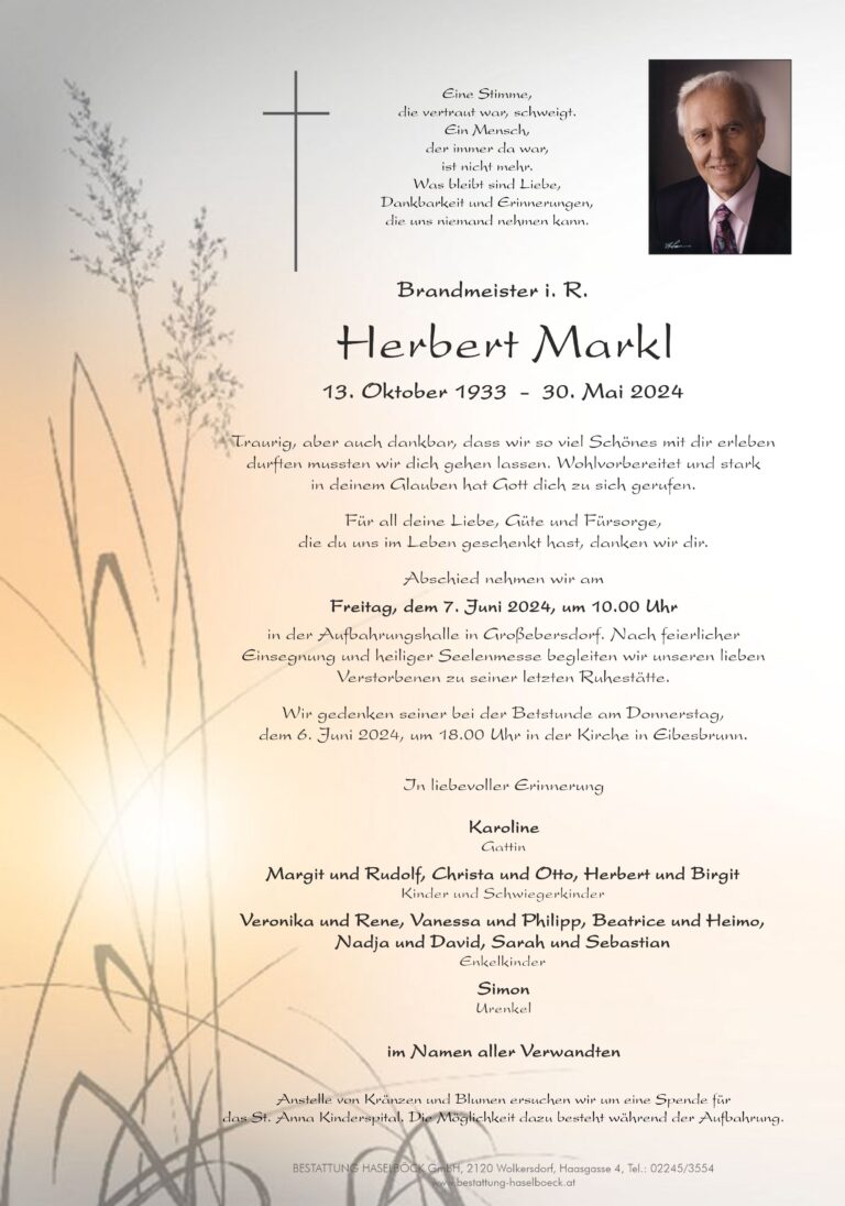 Markl_Herbert-Parte_Bestattung Haselböck