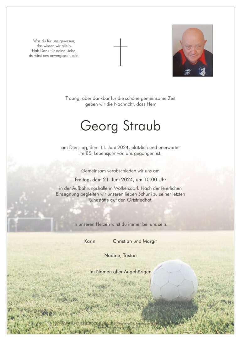 Straub_Georg_Wolkersdorf_Parte_Bestattung_Haselböck