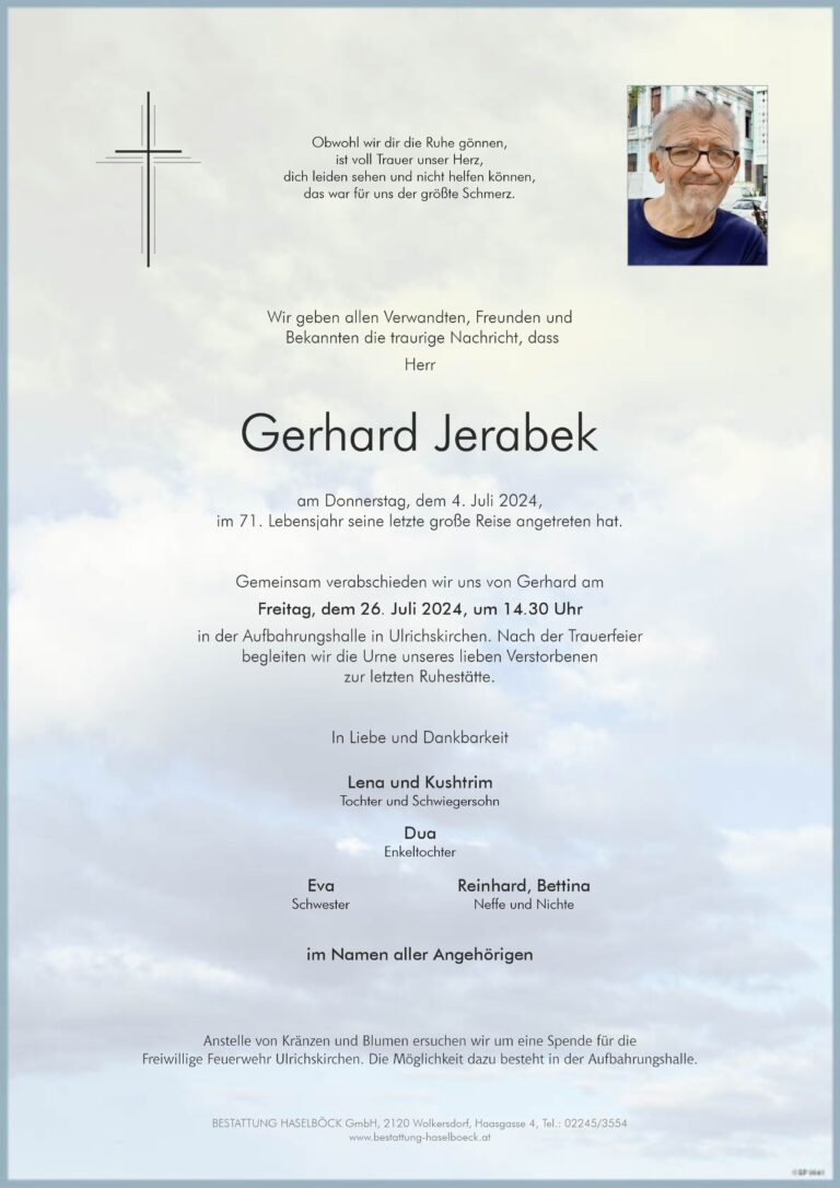 Jerabek_Gerhard_Ulrichskirchen_Parte_Bestattung_Haselböck