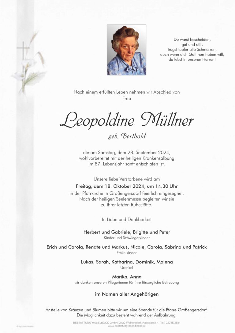 MÜLLNER_Leopoldine_Parte