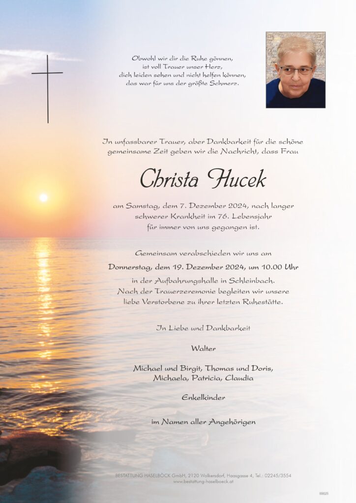 Hucek_Christa_Parte_Schleinbach_Bestattung_Haselböck