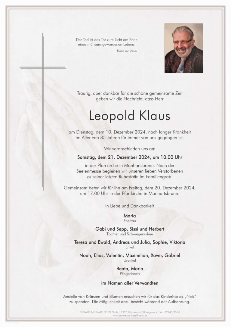 Klaus_Leopold_Manhartsbrunn_Parte_Bestattung_Haselböck