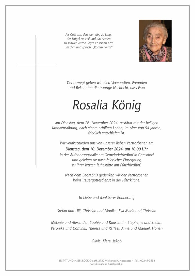 König_Rosalia_Gerasdorf_Parte_Bestattung_Haselböck