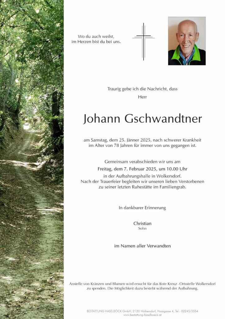 Gschwandtner_Johann_Wolkersdorf_Parte_Bestattung_Haselböck