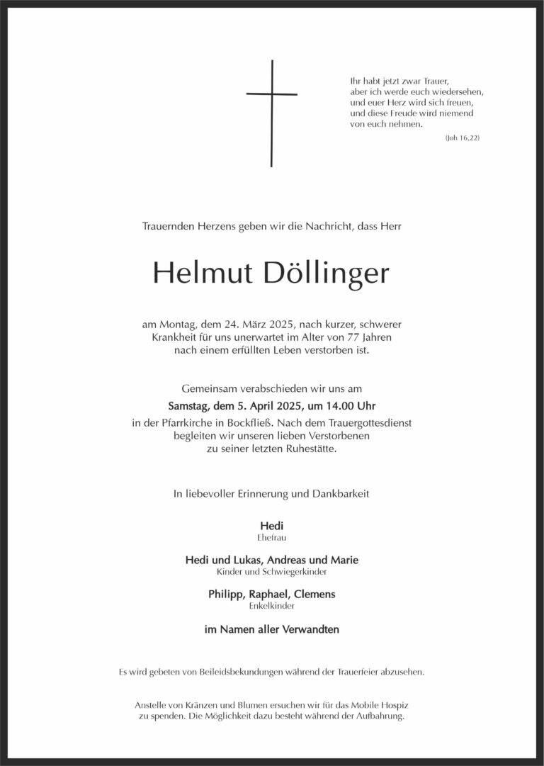 Döllinger_Helmut_Bockfließ_Parte_Bestattung_Haselböck