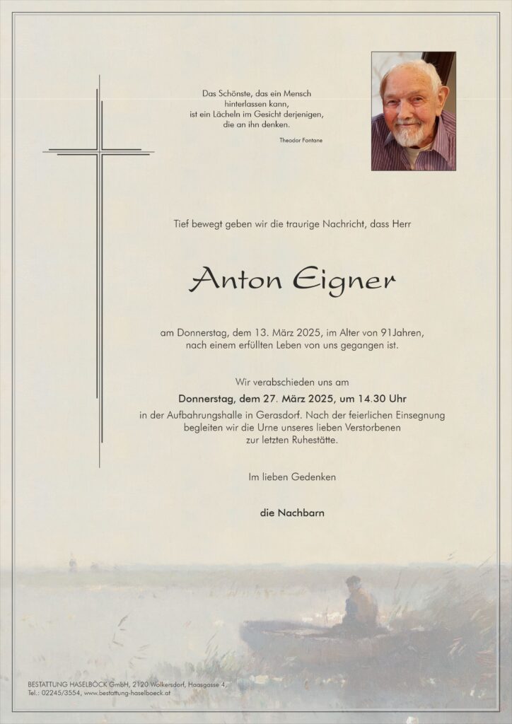 Eigner_Anton_Gerasdorf_Parte_Bestattung_Haselböck