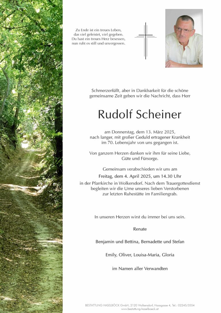 Scheiner_Rudolf_Wolkersdorf_Parte_Bestattung_Haselboeck