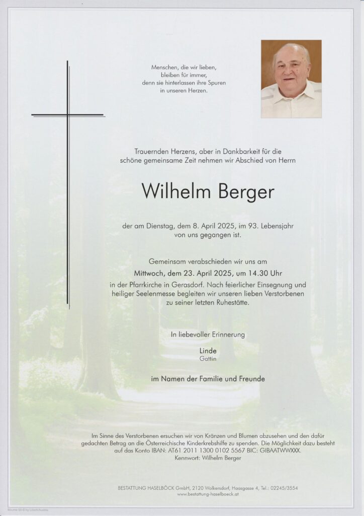 Berger_Wilhelm_Parte_Gerasdorf_Bestattung_Haselböck