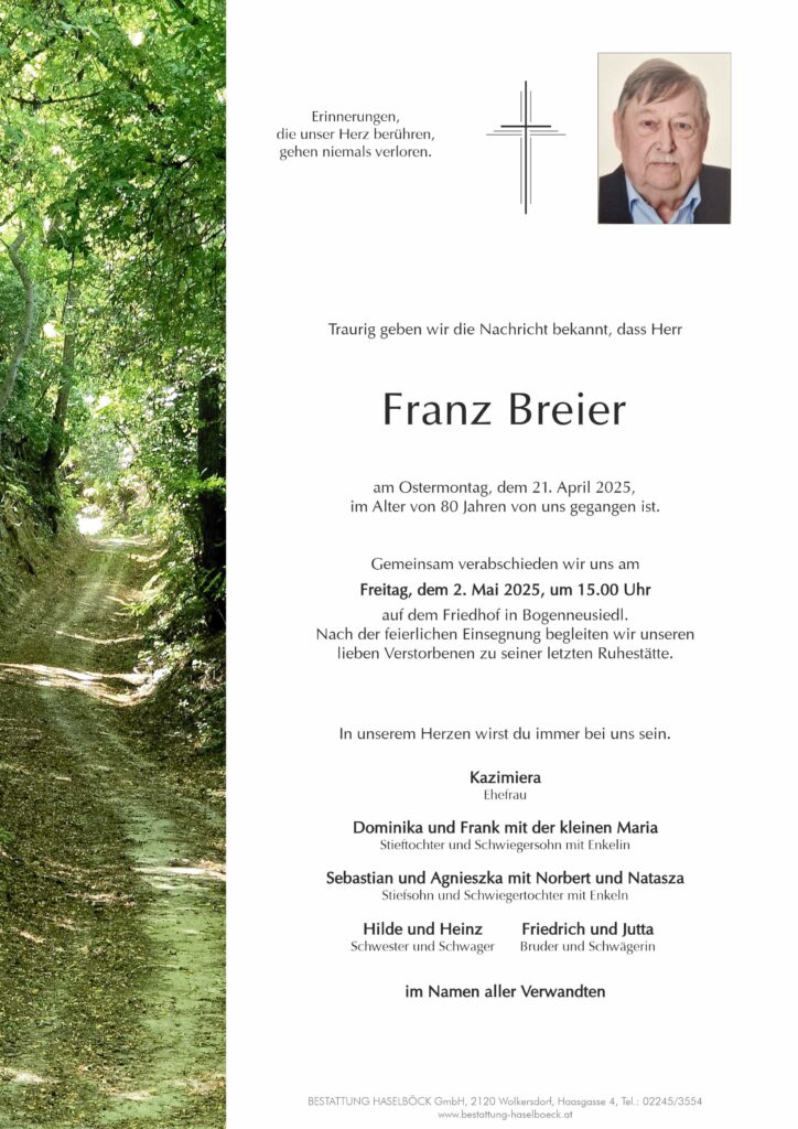 Breier_Franz_Bogenneusiedl_Parte_Bestattung_Haselböck