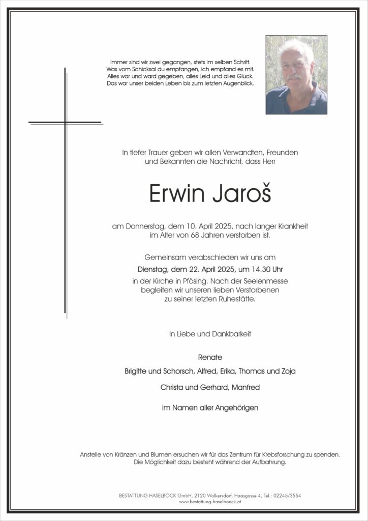 Jaros_Erwin_Parte_Pfösing_Bestattung_Haselböck
