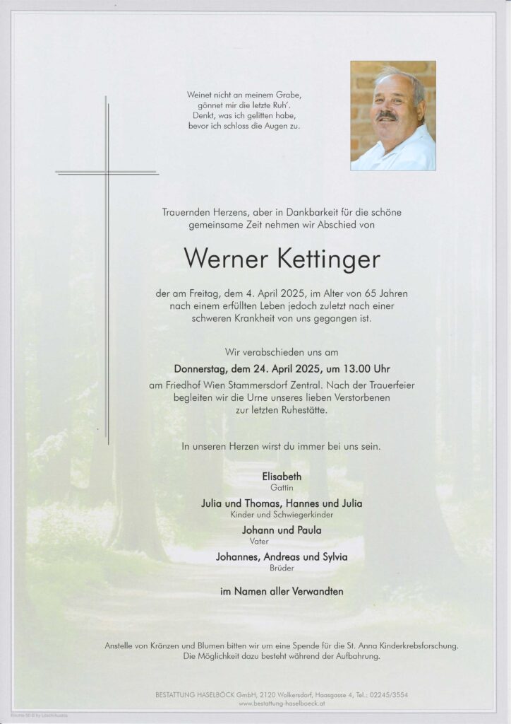 Kettinger_Werner_Parte_Stammersdorf_Bestattung_Haselböck