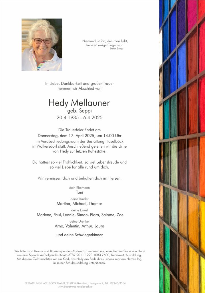 Mellauner_Hedwig_Parte_Wolkersdorf_Bestattung_Haselböck