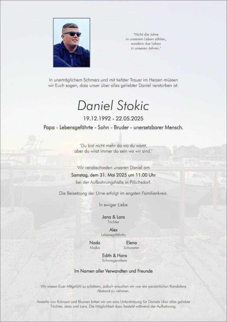 Stokic_Daniel_Parte_Pillichsdorf_Bestattung_Haselböck