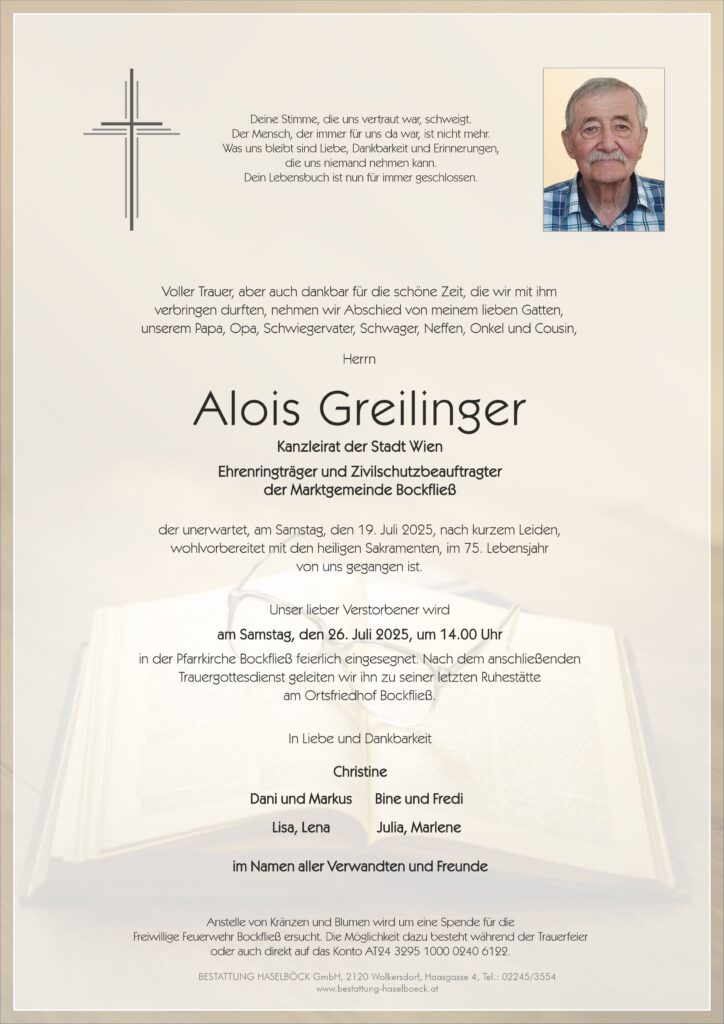 Greilinger_Alois_Parte_Bockfließ_Bestattung_Haselböck