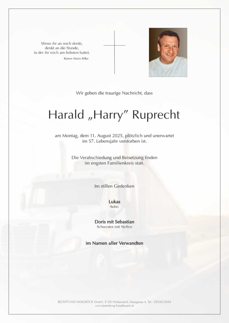 Ruprecht_Harald_Wolkersdorf_Parte_Bestattung_Haselböck