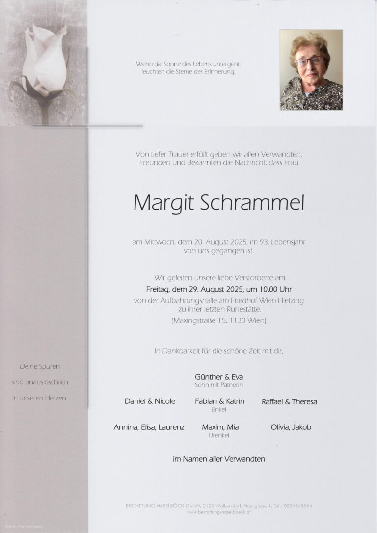 Schrammel_Margit_Wien_Hietzing_Parte_Bestattung_Haselböck