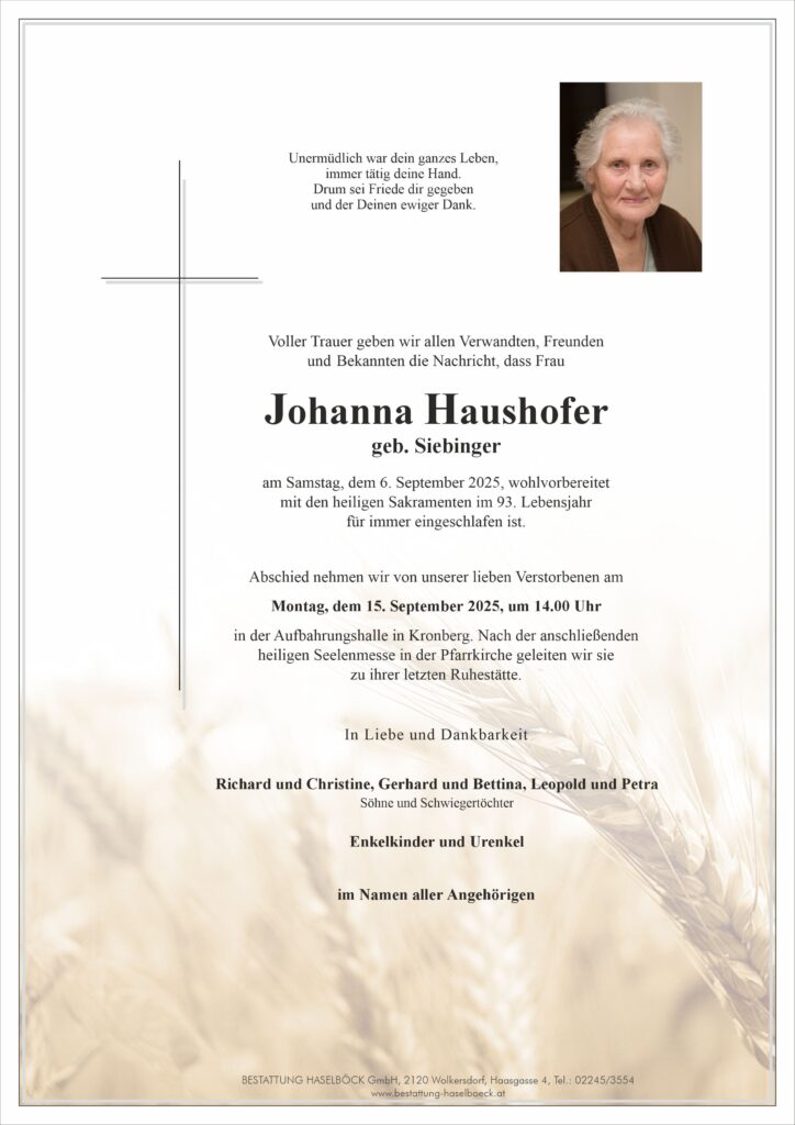 Parte Johanna Haushofer