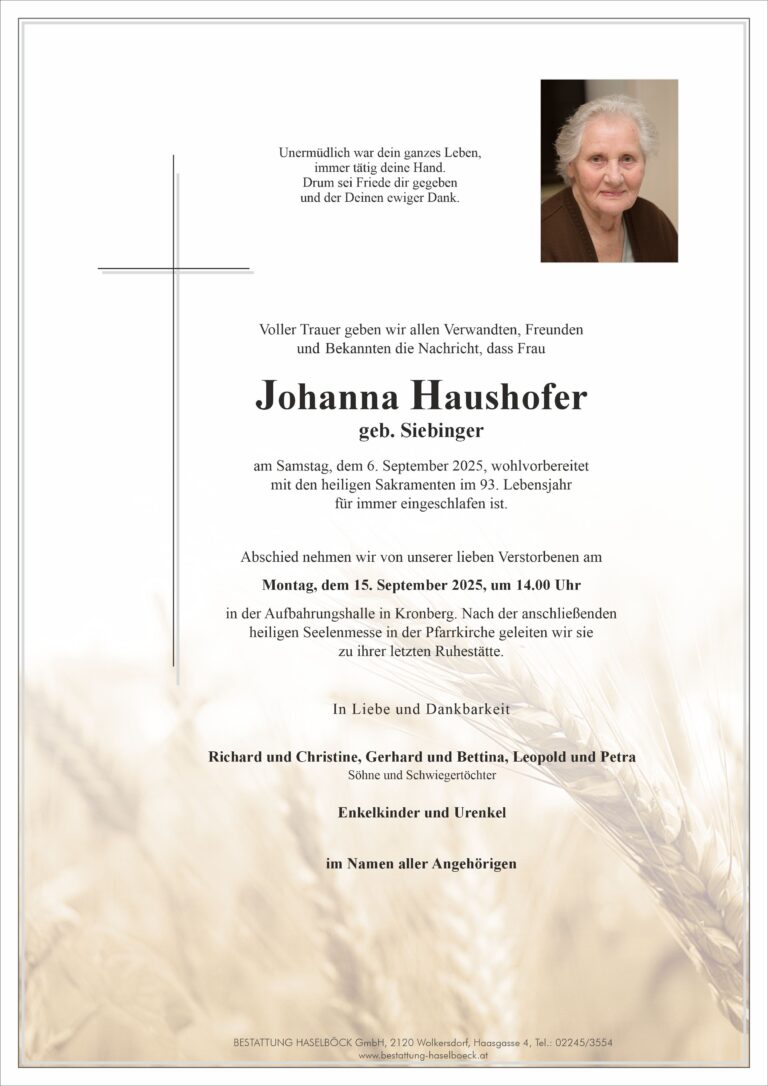 Parte Johanna Haushofer