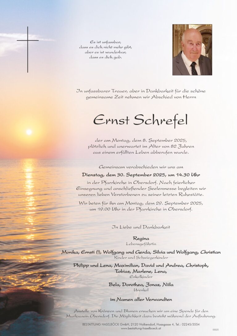 Schrefel_Ernst_Parte_Obersdorf_Bestattung_Haselböck