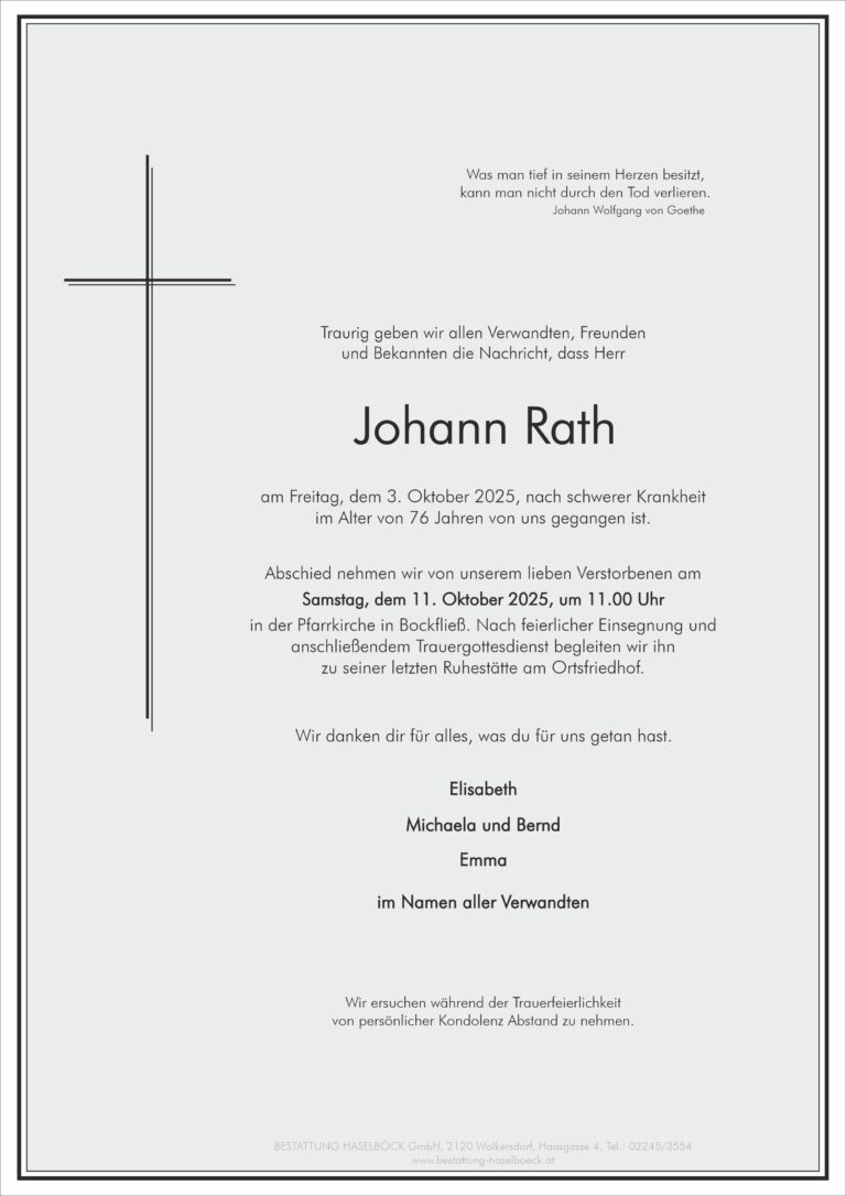 Rath_Johann_Parte_Bockfließ_Bestattung_Haselböck