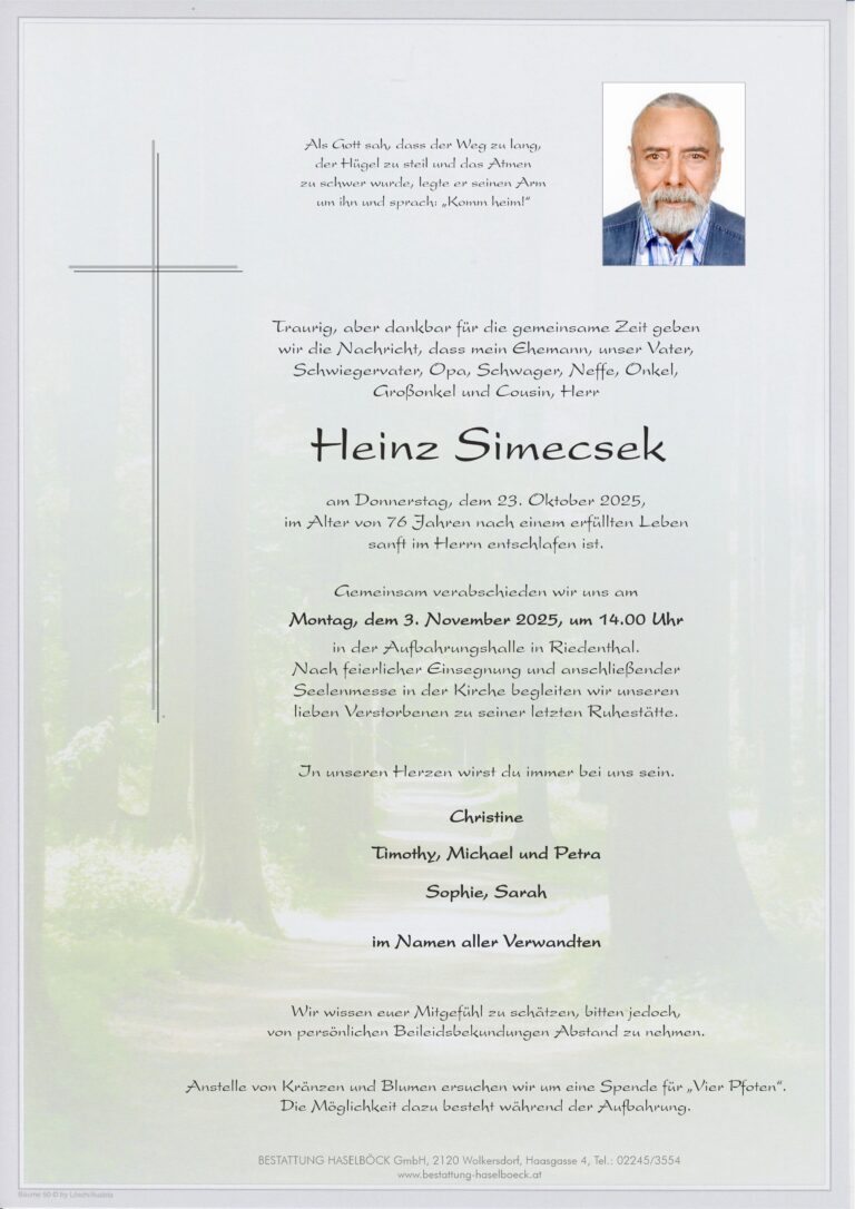Simecsek_Heinz_Parte_Riedenthal_Bestattung_Haselböck