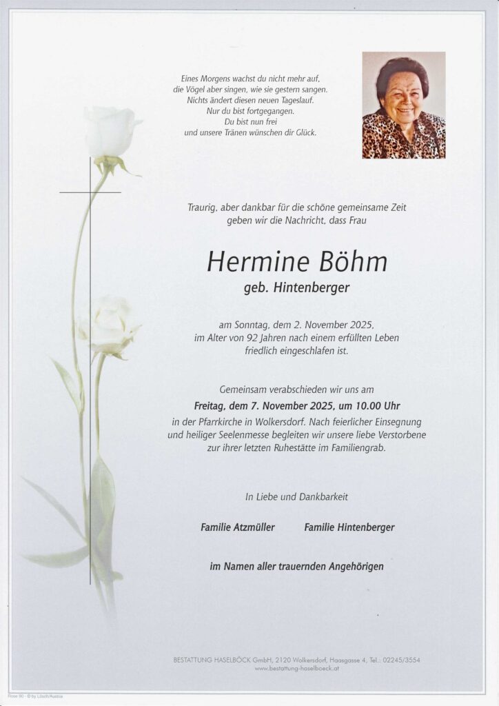 Böhm_Hermine_Wolkersdorf_Parte_Bestattung_Haselböck