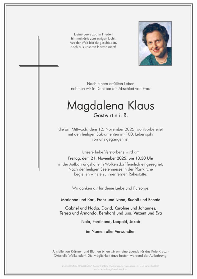 Magdalena Klaus Parte