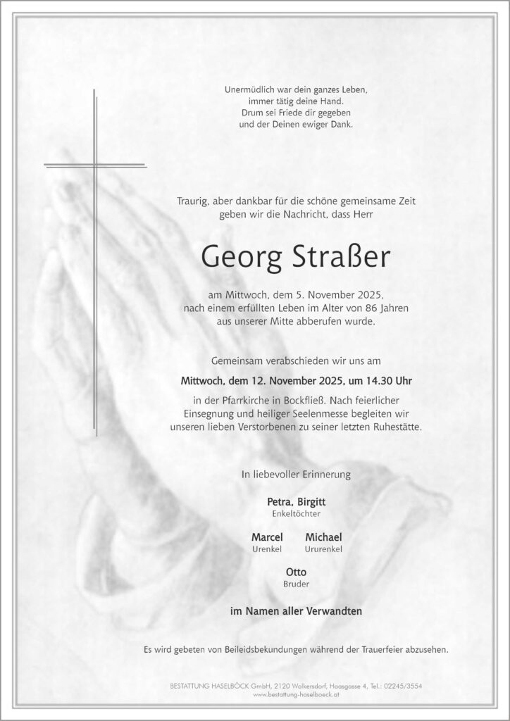 Straßer_Georg_Bockfließ_Parte_Bestattung_Haselböck